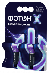 Элемент питания ФОТОН - Х LR03 OP2. Купить батарейки ААА оптом