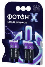 Элемент питания ФОТОН - Х LR03 OP4. Купить батарейки ААА оптом