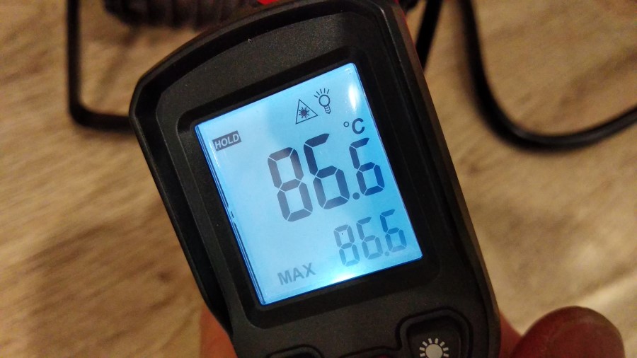 Прожектор «ФОТОН» FL-30W6K65, температура