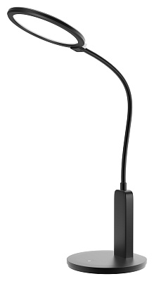 Настольная светодиодная сетевая лампа "ФОТОН" TL-17D4-B, 17 Вт, черная, слайд 3
