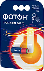 Элемент питания ФОТОН 23A BP1. Купить батарейки Фотон и Рекорд мелким и крупным оптом