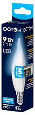Лампа светодиодная ФОТОН LED BXS35 9W E14 6500K. Купить светодиодные (LED) лампы оптом по выгодной цене