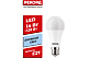 Лампа светодиодная РЕКОРД LED А60 14W E27 4000K, thumb 2