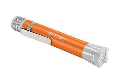 Фонарь светодиодный "ФОТОН" MS-250 (0,5W, 1хLR03 в комплекте), оранжевый, слайд 2