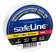 Изолента Safeline 15/10 белый. Изолента ПВХ оптом от производителя по выгодной цене