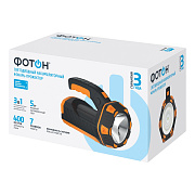 Фонарь-прожектор аккумуляторный светодиодный "ФОТОН" PB-6500. Купить светодиодные прожекторы оптом