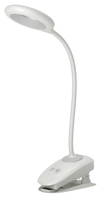 Настольный светильник светодиодный аккумуляторный "ФОТОН" CL-05D4A-W ( 5 W), белый, слайд 3