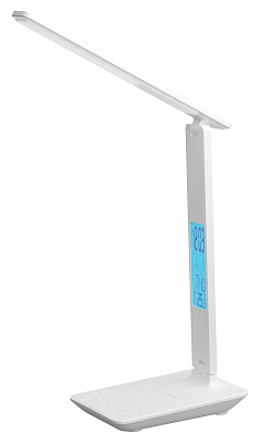 Настольный светильник светодиодный сетевой "ФОТОН" TL-11DRCH-W (11 W) белый (USB, Qi зарядка), слайд 3