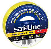 Изолента Safeline 15/20 желтый. Изолента ПВХ оптом от производителя по выгодной цене