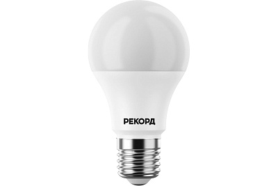 Лампа светодиодная РЕКОРД LED А60  7W Е27 6500К, слайд 4