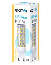 Лампа светодиодная ФОТОН LED JCD 4W G9 3000K. Купить светодиодные (LED) лампы оптом по выгодной цене