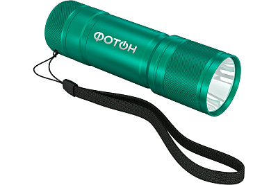 Фонарь светодиодный "ФОТОН" MS-1000 (1W, 3хLR03 в комплекте), зеленый, слайд 3
