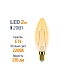Лампа светодиодная ФОТОН LED FL B35 2W E14 2200K, серия ДЕКОР, thumb 3