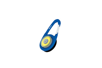 Фонарь-брелок светодиодный "ФОТОН" K-120 (2хCR2032 в комплекте), синий, слайд 3