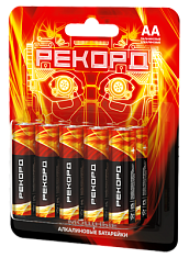 Элемент питания РЕКОРД LR6 BP10. Купить батарейки АА оптом