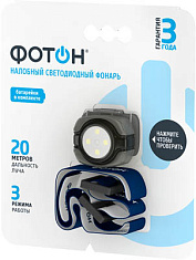 Фонарь налобный светодиодный "ФОТОН" SH-200, графит. Купить налобные светодиодные фонари оптом