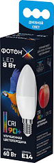 Лампа светодиодная ФОТОН  LED B35-C 8W E14 4000K, серия Х. Купить светодиодные (LED) лампы оптом по выгодной цене