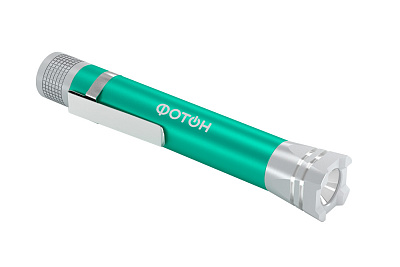 Фонарь светодиодный "ФОТОН" MS-250 (0,5W, 1хLR03 в комплекте), изумрудный, слайд 2