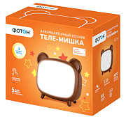 Ночник аккумуляторный  "ФОТОН", "Теле-мишка", TGS-17. Купить светодиодные ночники для детей оптом