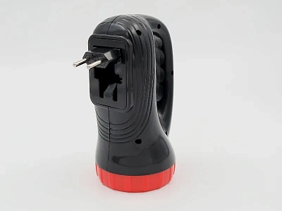 Фонарь-прожектор аккумуляторный светодиодный "РЕКОРД" PВ-3200, черный, слайд 9