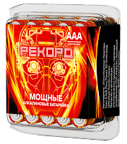 Элемент питания РЕКОРД LR03 PB30. Купить батарейки ААА оптом