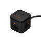 Удлинитель сетевой (куб) «ФОТОН» 16-23ES-USB/A1C2-QC, 2м,3 роз.,16А,с заз.,с выкл.,быстрая зарядка, черный. Купить удлинители Фотон оптом, thumb 4
