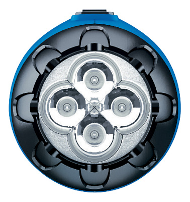 Фонарь аккумуляторный светодиодный "РЕКОРД" РМ-0104 Blue, слайд 3