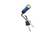 Фонарь-брелок светодиодный "ФОТОН" K-100 (4хLR44 в комплекте), синий, thumb 5