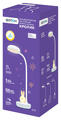 Лампа-ночник аккумуляторная настольная "ФОТОН", "Кролик", KLS-12. Купить светодиодные ночники для детей оптом
