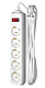 Сетевой фильтр "ФОТОН" SP 10-25ES, 2 м, 5 розеток, 10А, с выкл., с заземл., Белый, thumb 3
