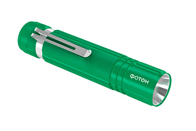 Фонарь светодиодный "ФОТОН" MS-200 (0,5W, 1хLR6 в комплекте), зеленый, слайд 2